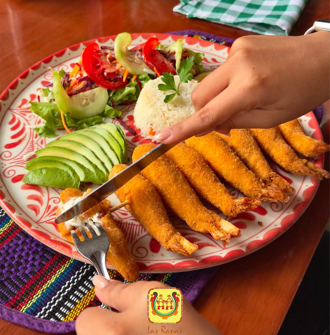 Camarones empanizados